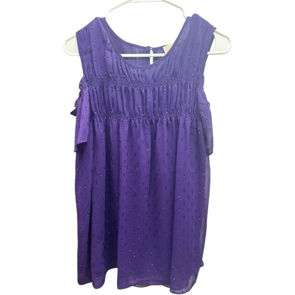 3 for $20 Sale – Mix & Match | Bundle Any 3 Michael Kors Dark Purple top XL - Picture 1 of 4